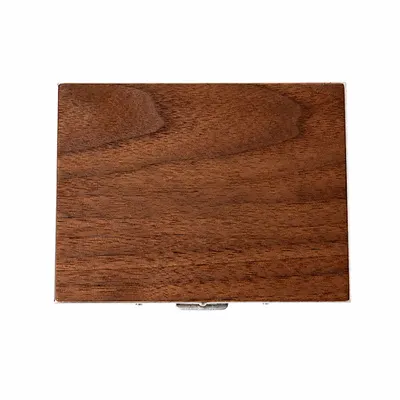 Walnut with Silver Frame - Custom Cups Now