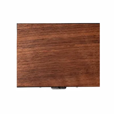 Walnut with Black Frame - Custom Cups Now