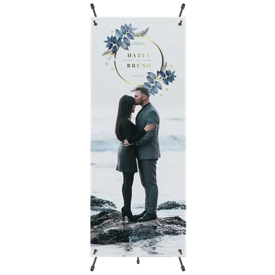 Adjustable X Banner Stands - Custom Cups Now