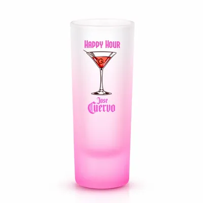 Tall Shot Glass - Colored & Frosted - Custom Cups Now