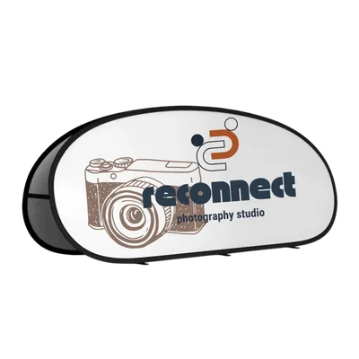 Horizontal Pop Up Banners - Custom Cups Now