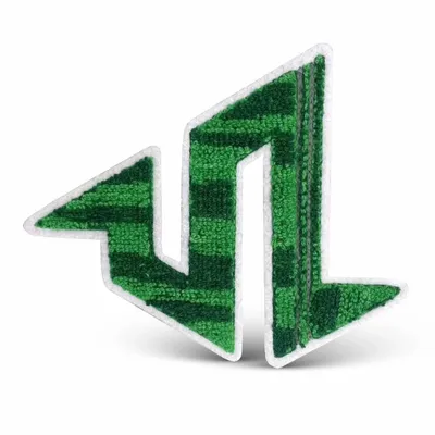 Multi Color Chenille Patch - Custom Cups Now