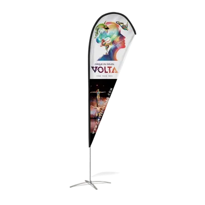 Teardrop Flag - Custom Cups Now