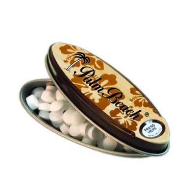 Surf WD Hibiscus Surfboard Mint Tin - Custom Cups Now