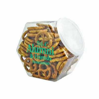 Penny Candy Jar - Salted Mini Pretzels - Custom Cups Now