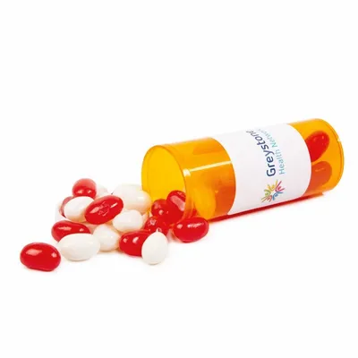 Small Promo Pill Bottles-Jelly Belly® - Custom Cups Now