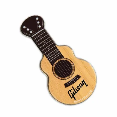 Original Acoustic Guitar Shaped Mint Tin - Custom Cups Now