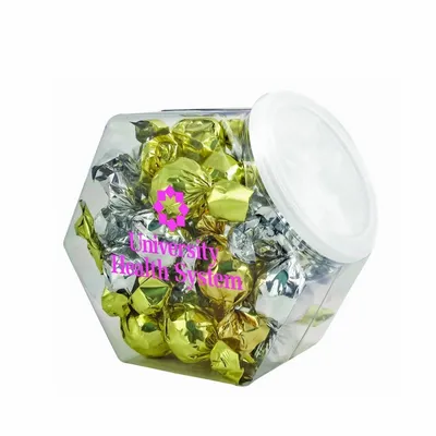 Penny Candy Jar - Twist Wrapped Truffles - Custom Cups Now