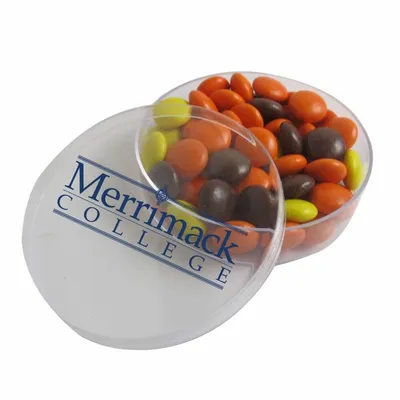 Small Round Acrylic with Reese's Pieces - Custom Cups Now