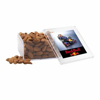 Acrylic Box with Almonds - Large - Custom Cups Now