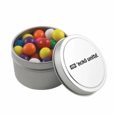 Round Tin with Gumballs - SBF3100 - Custom Cups Now
