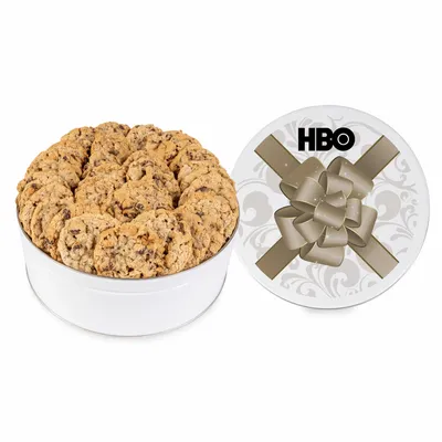 Fresh Beginnings Oatmeal Raisin Cookie Tin (Large) - Custom Cups Now