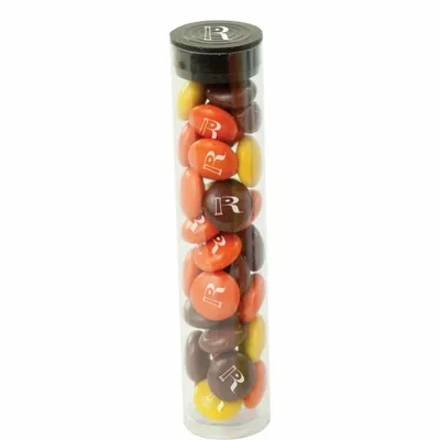 Mini Tube with Imprinted Reese's Pieces - Custom Cups Now