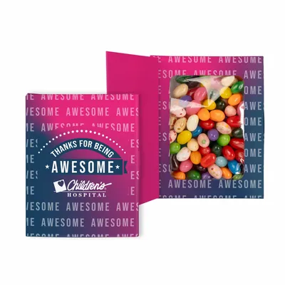 Book Window Box - Gourmet Jelly Beans - Custom Cups Now