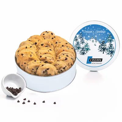 Fresh Beginnings Chocolate Chip Gourmet Cookie Tin - Custom Cups Now