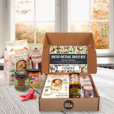 Nacho Average Snack Box - Fiesta Gourmet Kit - Custom Cups Now