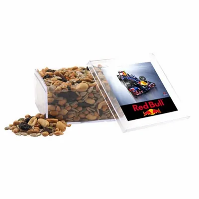 Acrylic Box with Trail Mix - Large - Custom Cups Now