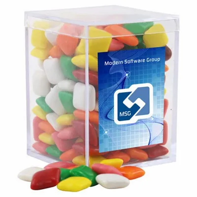Acrylic Box with Mini Chicklets - Small - Custom Cups Now