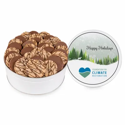 Fresh Beginnings Dreamy Drizzle Chocolate Chip Cookie Tin (Large) - Custom Cups Now