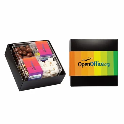4 Piece Sweet Box Gift Set - Assorted Mix - Custom Cups Now