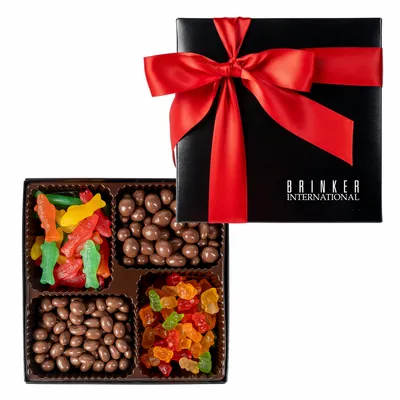 4 Delights Gift Box - Gourmet Confections - Custom Cups Now