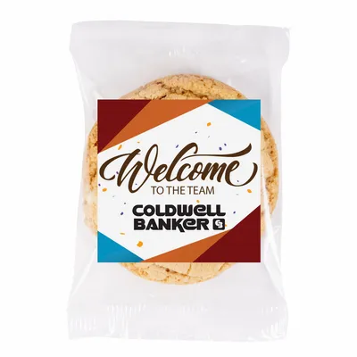 Fresh Beginnings Individually Wrapped Macadamia Nut Cookie - Custom Cups Now