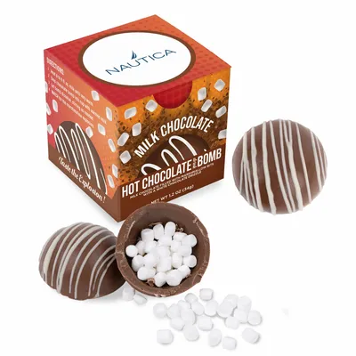 Hot Chocolate Bomb in Full Color Box - Custom Cups Now