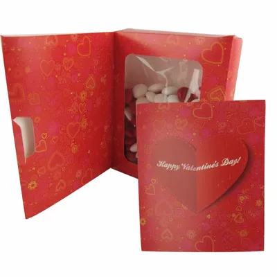 Book Window Box - Chocolate Buttons - Custom Cups Now