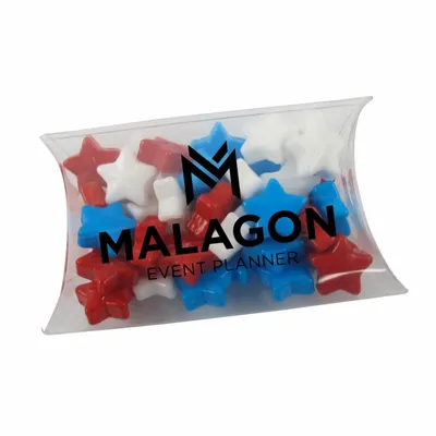 Small Pillow Acetate Box with Starzmania - Custom Cups Now