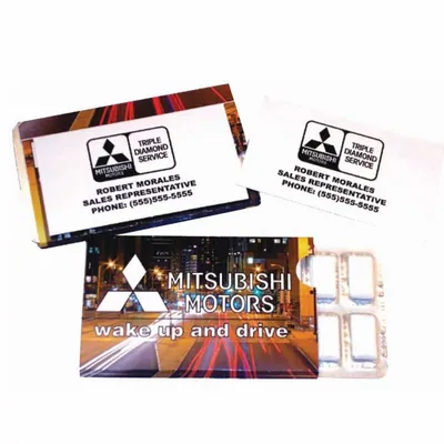 Business Card Gum Pack - Custom Cups Now
