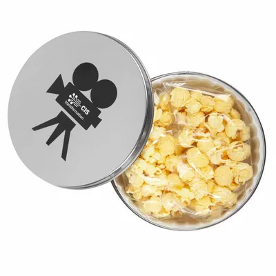 Movie Reel Tin - Butter Popcorn - Custom Cups Now