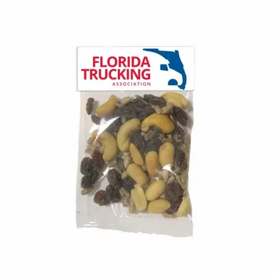 Small Header Bags - Raisin Nut Trail Mix - Custom Cups Now