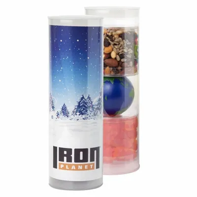 3 Piece Gift Tube with Energy Mix - Custom Cups Now