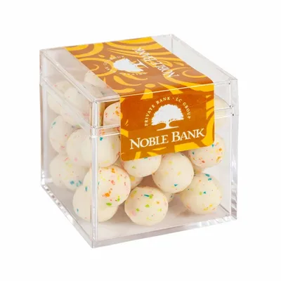Sweet Boxes with Birthday Cake Bites - Custom Cups Now