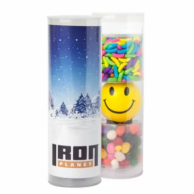 3 Piece Stress Relief Candy Tube - Custom Cups Now