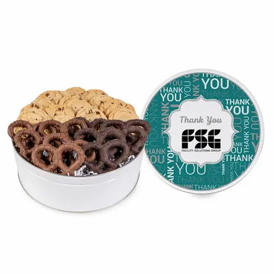 Fresh Beginnings Cookies/Pretzel Combo (Large) - Custom Cups Now