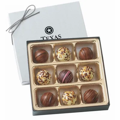 Truffle Gift Box with 9 Truffles - Custom Cups Now