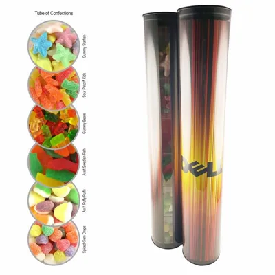 Clever Candy Tube of Confections - Custom Cups Now