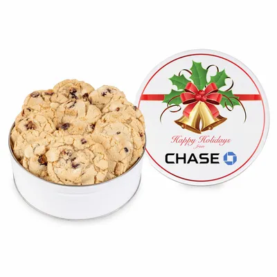 Fresh Beginnings Cranberry Cookie Tin - Custom Cups Now