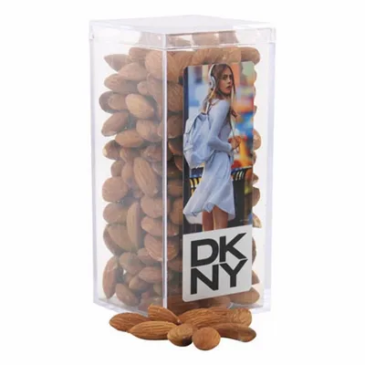 Acrylic Box with Almonds - Medium - Custom Cups Now