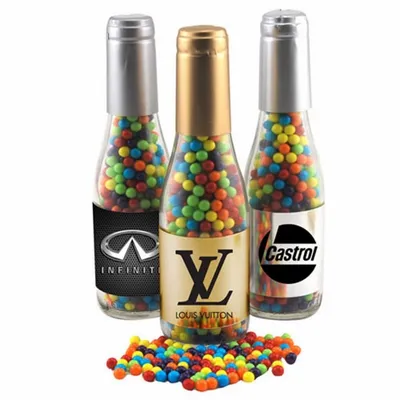 Champagne Btl Mini Jawbreakers 8" - Custom Cups Now