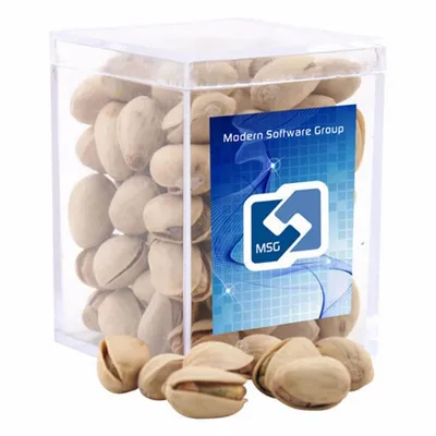 Acrylic Box with Pistachios - Small - Custom Cups Now