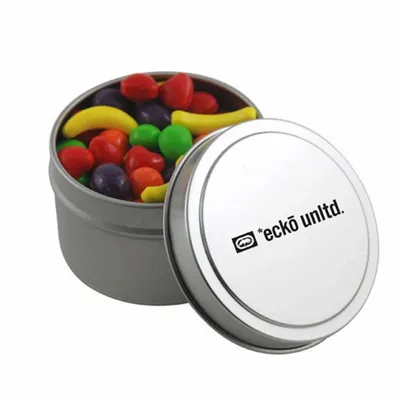Round Tin with Runts 1" - Custom Cups Now