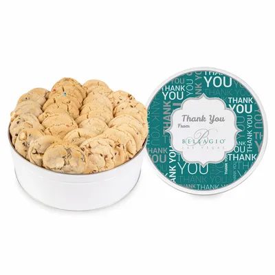 Fresh Beginnings Bakers Choice Tin - 36 Cookies - Custom Cups Now
