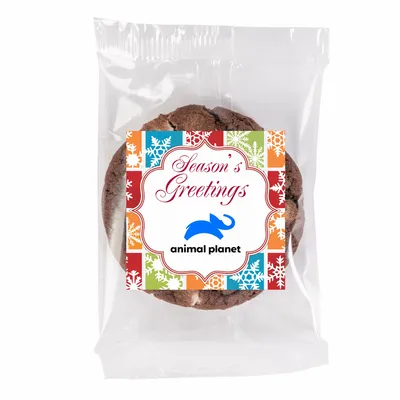 Fresh Beginnings Individually Wrapped Choc Double Chip Cookie - Custom Cups Now