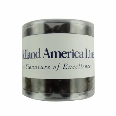 Round Acetates - Dark Chocolate Almonds - Custom Cups Now