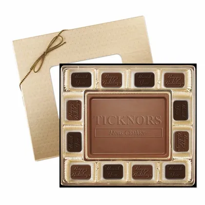 Small Custom Chocolate Delight Gift Box 7" - Custom Cups Now