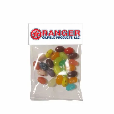 Small Header Bags - Gourmet Jelly Beans - Custom Cups Now