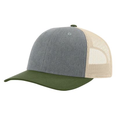 HEATHER GRAY/BIRCH/ARMY OLIVE HEATHER GRAY/BIRCH/ARMY OLIVE - Custom Cups Now