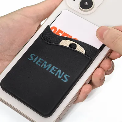 Silicone Phone Wallet Dual Card Holder - Custom Cups Now